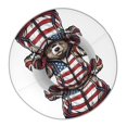 thumbnail image 2 of Daiia Patriotic Boxing Bear Art Pattern Bucket Hat - Trendy Cotton Sun Hat for Beach, Golf, Fishing - Fun Outdoor Vacation Boonie for Men and Women, 2 of 9