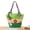 Green, variant on Yoyauz Women's Grass Woven Beach Bag - Women's Beach Handmade Woven Handbag, Summer Mesh Hollow Shoulder Bag, Suitable for Holidays