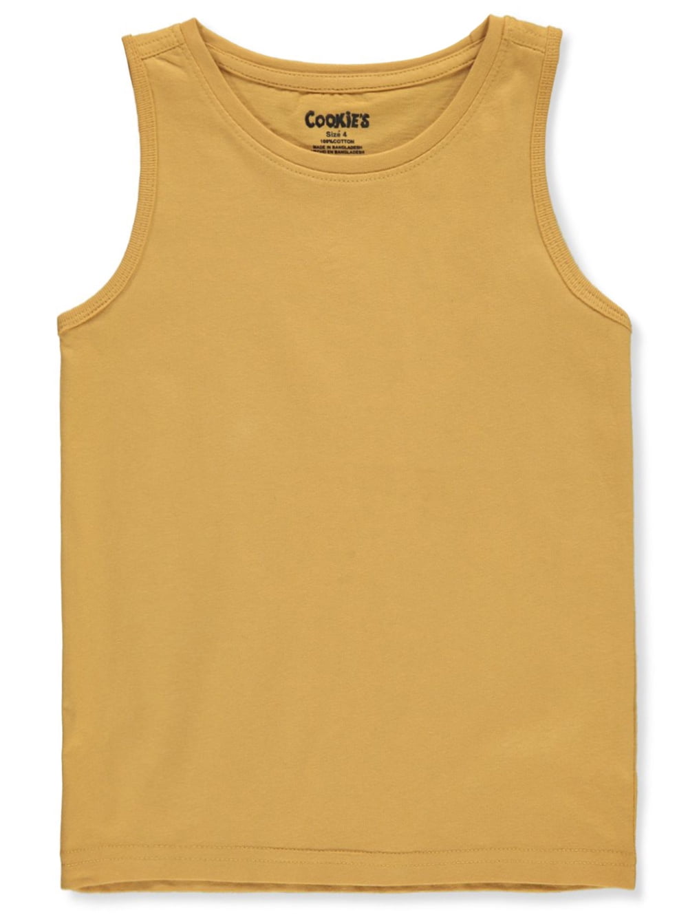 Cookie's Boys' Muscle Tank Top oak, 3t (Toddler)