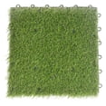 thumbnail image 2 of Plastic Lawn Ornament, Green Plants Decoration 3cm Turf Plastic Grass Bottom  For Balconies For Courtyard For Interior Decoration, 2 of 8