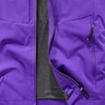 thumbnail image 4 of Mens Casual Lightweight Travel Vest Outdoor Summer Utility Sai Sleeveless Jackets Hiking Fish Photo Vest with Zipper Pockets Big and Tall Size M-5XL Purple, 4 of 4