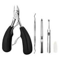 thumbnail image 1 of Ingrown Nail Solution With Comfort Grip, Rust-Free Stainless Steel Toenail Clipper, Professional Grade Tool For Thick Nails, Ergonomic Handle Design, Wide Jaw Opening, Multi-Tool Pedicure Kit., 1 of 6