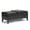 Black, variant on Pemberly Row 42" Rectangle Storage Ottoman Bench in Tanners Brown