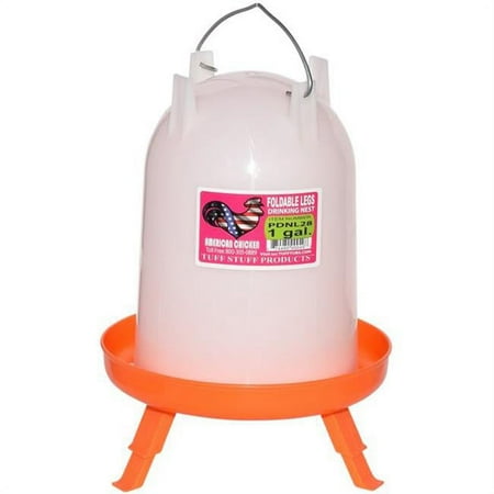 UPC: 0874480000498 | Tuff Stuff Products 458104981 1 gal PDNL28 Poultry Drinker Nest with Foldable Legs