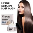 thumbnail image 4 of Xihbxyly Ofertas del Prime Day Mascarilla capilar reparadora de queratina Cerrar Cabello Reparación Sequedad Suavidad Brillo Hidratante Nutritiva Mascarilla capilar acondicionadora antiencrespamiento, 4 of 7