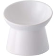 thumbnail image 1 of Pet Bowl, Elevated With Chic And Modern Style, Prevent Neck & Whisker Fatigue, Dishwasher Safe Ceramic Material, Backflow Prevention Design, Stable Anti-Slip Base (10 Ounces), 1 of 6
