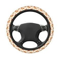 thumbnail image 3 of Haiem Cartoon Chicken Print Steering Wheel Cover 15 Inches for Women Men, Neoprene Anti-Slip Cute Car Steering Wheel Grip Wrap Car Accessories Protective Case Cover, 3 of 8