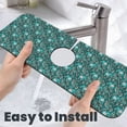 thumbnail image 6 of Kdxio Lephants in the Jungle Pattern Non-Slip Diatom Mud Faucet Drain Pad,Self Absorbent Mat for Kitchen Sink for Variety Kitchen & Bathroom Countertops, 6 of 7