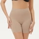thumbnail image 2 of 1360 Calzoncillos tipo bóxer moldeadores de cintura media para mujer, sin costuras, ligeros, para después del parto, que adelgazan el abdomen, 2 of 6
