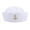 White, variant on 1pc Navy Marine Hat Summer Dome Hat Captain Sailor Hat Curled Sailor Hat