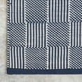 thumbnail image 4 of Home Conservatory Squares Handwoven Indoor/Outdoor Area Rug, 5' x 8',  Blue, 4 of 8