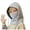 Grey, variant on Toddler Boy Hat Girl Winter Balaclava with Face Mask â Lined Earflap Neck Warmer Integrated Pullover Cap, Windproof Outdoor Essentials for Cold Weather Skiing & Play
