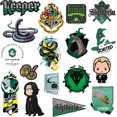thumbnail image 3 of Harry Potter Slytherin Theme Sticker Pack Die Cut Vinyl Large Deluxe Stickers Variety Pack - Laptop, Water Bottle, Scrapbooking, Tablet, Skateboard, Indoor/Outdoor - Set of 50, 3 of 7