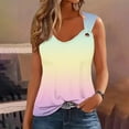 thumbnail image 2 of cfhntfmh Tank Tops for Women Summer Trendy Sleeveless T Shirts Scoop Neck Cami Blouses Casual Vacation Tunic Tank Tops, 2 of 5
