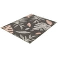 thumbnail image 4 of eCarpetGallery Modern Living Room Area Rug, 7'10" x 10'2", Anthracite-Pink, Presly, 4 of 9