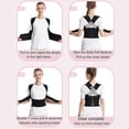 thumbnail image 2 of Back Brace And Posture Corrector For Women And Men, Adjustable Lightweight Posture Corrector Back Support, Scoliosis And Hunchback Correction-yu, 2 of 5