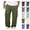 22# Army Green, variant on Men's Baggy Sweatpants Heavyweight Fleece Cargo Pants Wide Leg Loose Fit Casual Joggers Sweat Pants for Men with Pockets Black L