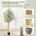 thumbnail image 3 of VINEWELL Home 6ft Olive Tall Faux Artificial Tree, 3 of 10