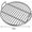 C, variant on JHyouerji Round Stainless Steel BBQ Cooking Grate 13in High Heat Resistant Grill Grid for Outdoor Camping Picnic Garden Barbecue Cooking Tool
