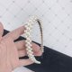 thumbnail image 1 of Diadema de perlas de gran tamaño hecha a mano con cuentas para accesorios para el cabello de adultos, diadema de perlas brillantes, artículo digno de regalo, 1 of 6