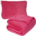 thumbnail image 6 of 2-in-1 Travel Blanket, Airplane blanket/pillow, travel pillow/blanket, Premium Soft Travel Blanket Pillow Airplane, Pilllow converts into blanket, 6 of 15