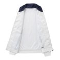 thumbnail image 4 of IROINNID Men's Color Block Zip Up Track Jacket Turndown Collar Raglan Sleeve Lightweight Casual Sportswear Outdoor Windbreaker Top with Zipper Side Pockets, 4 of 5