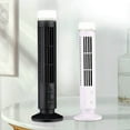 Portable USB Mini Cooler & Oscillating Tower Fan for Bedroom Indoor