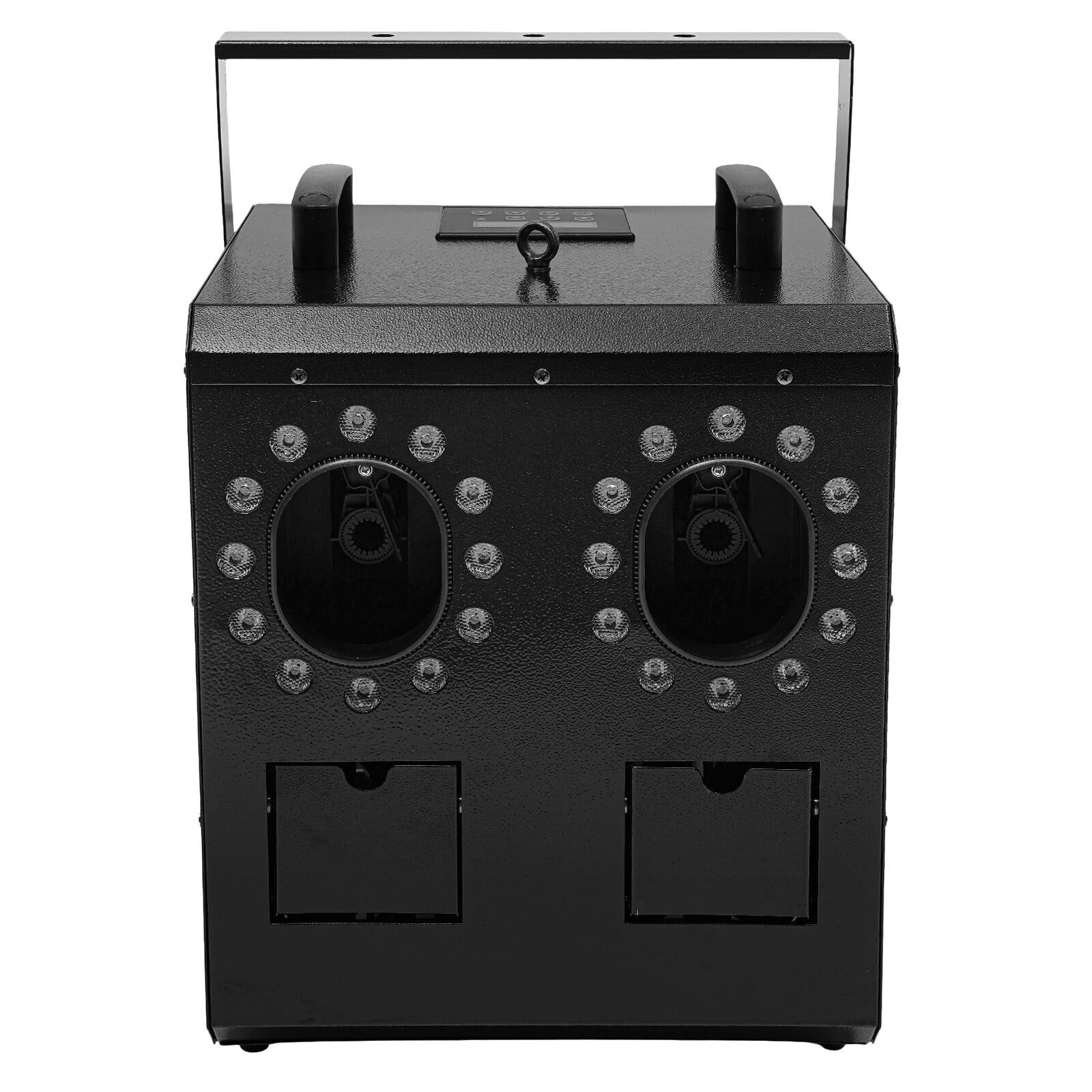 110V Smoke Fog Bubble Machine  LED Light Stage effect DJ Fogger Machine DMX Remote for Parties