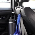 thumbnail image 5 of Armor All Headrest Hooks for Cars, 2-Pack of Grocery Bag and Purse Hangers for Vehicles, Universal Fit, 2 Ultra Heavy-Duty Bag Holders, Includes Bottle Holder Clips, Car Organizer Essentials, 5 of 5