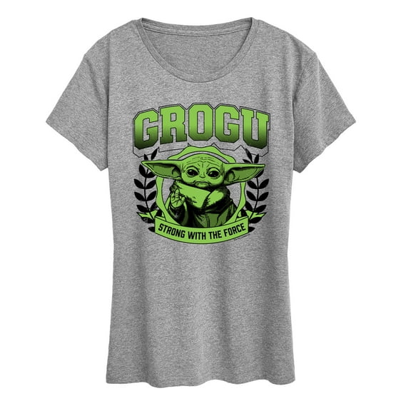 Star Wars - The Mandalorian Grogu Collegiate  - Wo Men's Short Sleeve Graphic T-Shirt