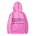 thumbnail image 5 of Toddler Boy Sweatshirt Girl's Hoodie Long Sleeve Soft Sweatshirt Graphic Hoody Kids Cute Pullovers Top Clothes For Girls Hoodie Kids (Pink,140 9-10 Years), 5 of 5