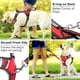 thumbnail image 4 of Chaleco para perros de servicio WINSEE, arnés sin tirones con 7 parches, rojo, 4 of 7