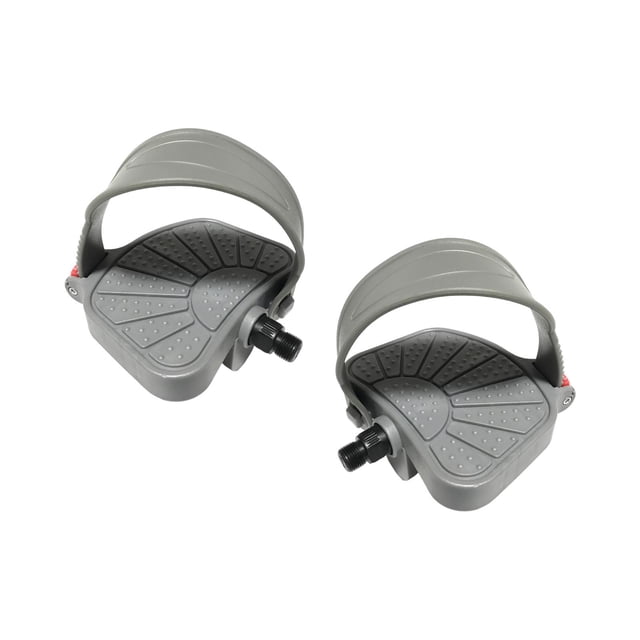 Pedal de ejercicio shamjiam con correa antideslizante para bicicletas de husillo de 9/16 pulgadas
