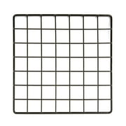 Econoco Commercial Epoxy Coated Grid Cubbies, 10" Length x 10" Width, Black (Pack of 48)