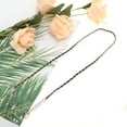 thumbnail image 4 of Unique Bargains 1 Pc Leather and Faux Pearl Handbag Strap for Travelling Light Glod Tone Black PU Alloy, 4 of 5