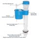 thumbnail image 3 of 1 Set Toilet Flusher Replacement Kit Toilet Flush Valve Dual Flush Toilet Kit, 3 of 4