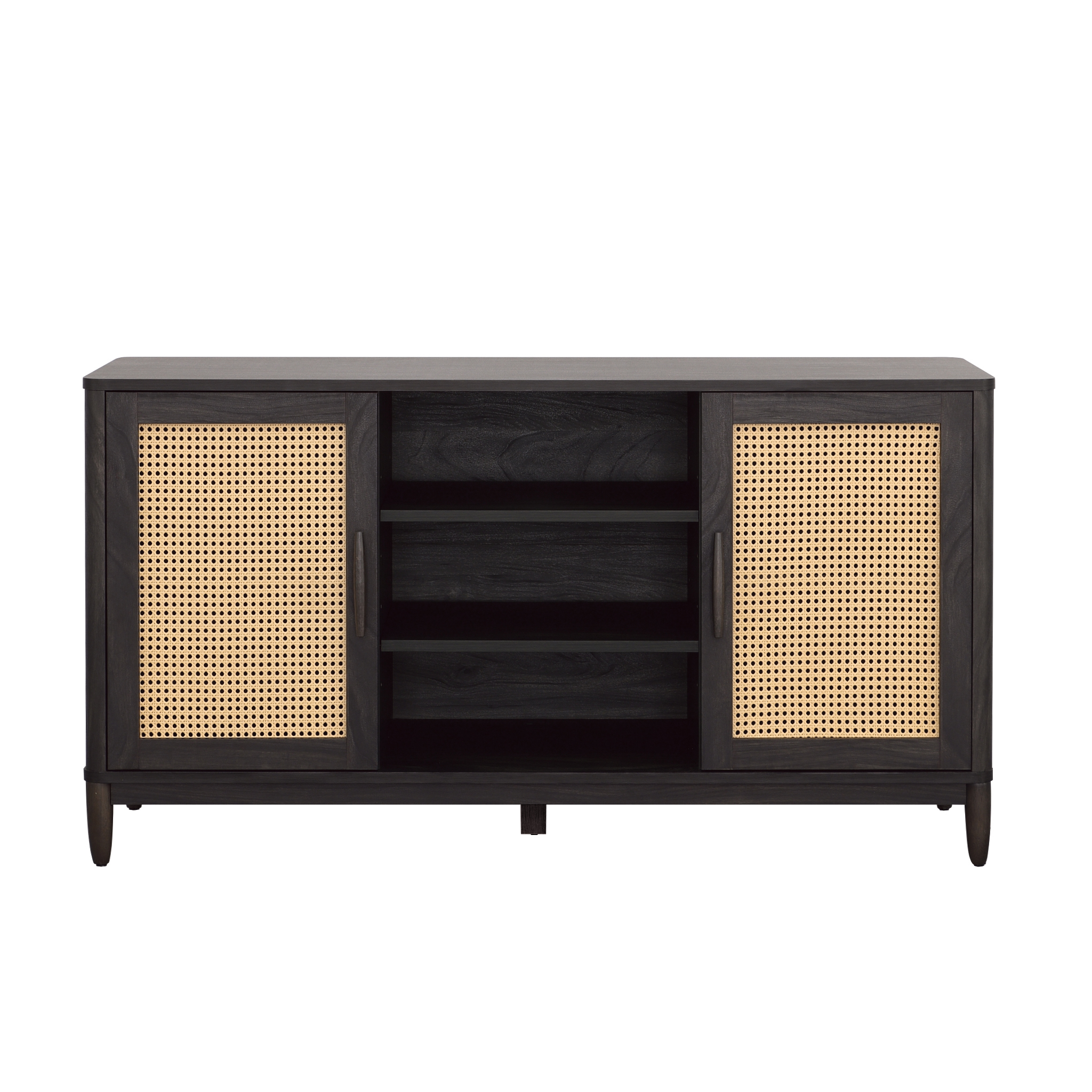 Better Homes & Gardens Springwood 65" TV Stand, Charcoal photo 8