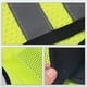 thumbnail image 5 of Sonducket Chaleco reflectante de alta visibilidad, tela de seguridad para correr, advertencia fluorescente con chaqueta con cremallera, suministros para Ciclismo Naranja Sonducket OD028646-02, 5 of 6