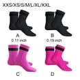 thumbnail image 4 of Wosthever 1 par de calcetines de neopreno para buceo, térmicos, a prueba de arañazos, transpirables, tipo adhesivo, reemplazo, calcetines de Deportes acuáticos Rosa S, 4 of 6