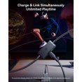 thumbnail image 2 of Cable de enlace INIU con carga [4,8 m] para Meta Quest 3/3S, Oculus Quest 2/Pro, Pico 4, PC VR - Cable de datos y carga de alta velocidad USB 3.0, cable de carga USB C para accesorios de gafas de real, 2 of 8