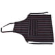 thumbnail image 5 of Delantal con pechera, impermeable, ajustable, delantales de cocina con bolsillos dobles para cocinas, restaurantes, panaderos, barras rojas y blancas, 5 of 14