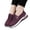 Purple, variant on Diabetic Shoes for Women Non-Slip Casual Soft Sole Walking Shoe Comfortable Breathable Summer Braided Shoes Low Slip On Footwear Black 7