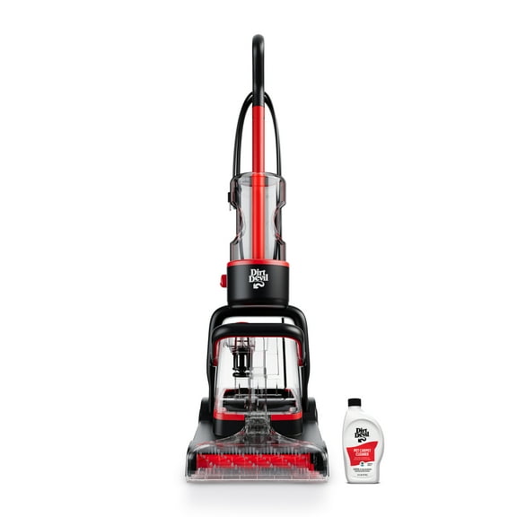 Dirt Devil Full Size Upright Carpet Cleaner, for Carpet, High Traffic Areas, Wine Stains, Pet Messes, Quick Dry, Powerful Extraction, FD50310