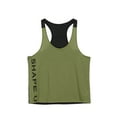 thumbnail image 2 of Men Muscle Fitness Tank Top Bodybuilding Workout Gym Sport Sleeveless Stringer Shirts Vest, 2 of 6