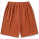 thumbnail image 3 of pstuiky Pantalones cortos para hombre, Pantalones cortos de ejercicio para hombre, de color liso, informales, holgados, con cintura elástica y bolsillos Pantalones cortos de entrenamiento, 3 of 5