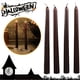 thumbnail image 3 of Taper Candles Set Of 4 Unscented Tapers Burning For 10 Hours No Drip Candlestick, 3 of 5