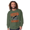 thumbnail image 5 of Hunter Hungry Must Hunt Crosshairs Sweatshirt for Men or Women Brisco Brands M, 5 of 6