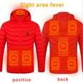 thumbnail image 7 of Dovford Hooded Puffer Jacket for Men - Water Resistant Bubble Coat for Men | Puffy Alternative Down Jacket 2024, 7 of 7