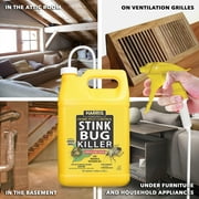 Harris Stink Bug Killer, Liquid Spray with Odorless and Non-Staining Extended Residual Kill Formula for Insects (Gallon)