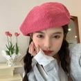 thumbnail image 2 of SikaFu Berets Show Small Face In Spring And Summer New Big Headed Weiwang Red Versatile Painter Hat Trend, 2 of 7